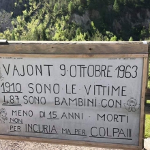 Gita Vajont 2 giugno 2019